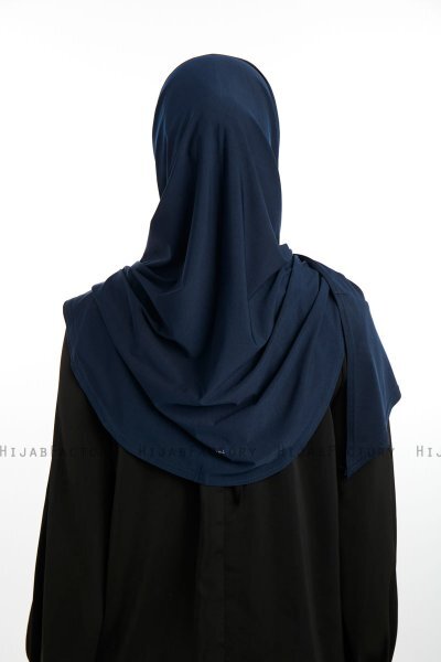 Nermin - Marinblå Sandy Scarfs Hijab