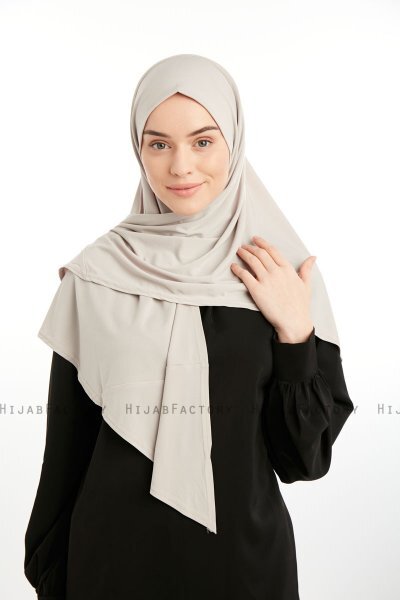 Nermin - Ljus Taupe Sandy Scarfs Hijab