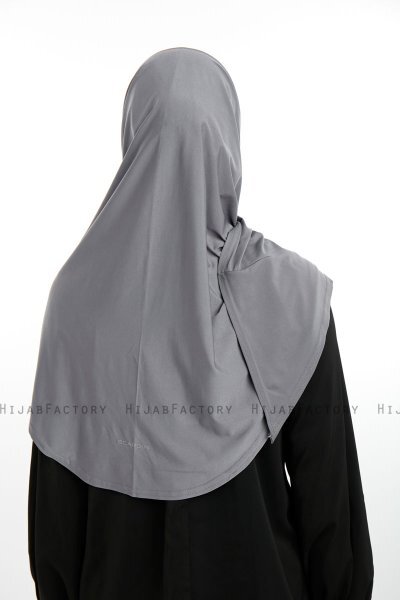 Nermin - Mörkgrå Sandy Scarfs Hijab