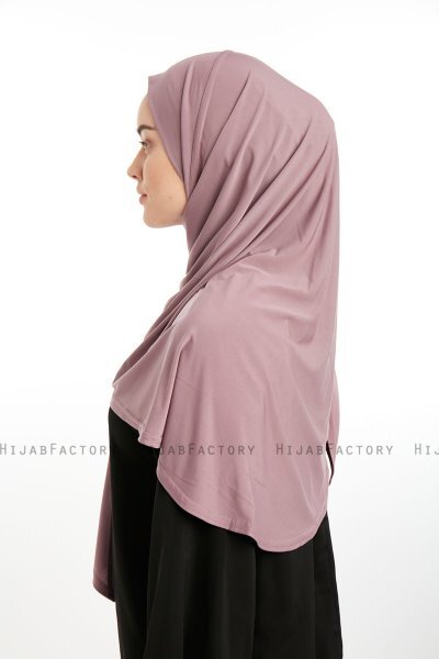Nermin - Mörkrosa Sandy Scarfs Hijab