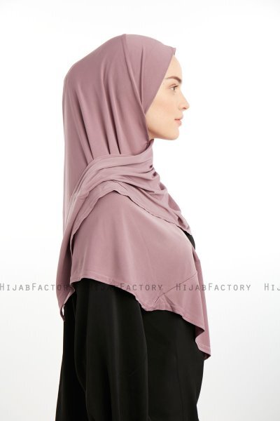 Nermin - Mörkrosa Sandy Scarfs Hijab