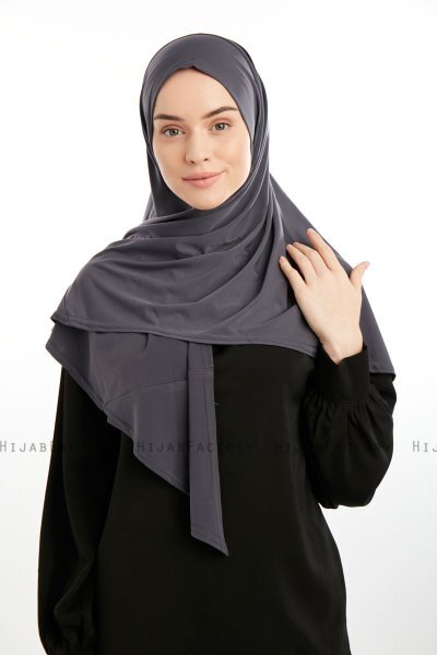 Nermin - Antracit Sandy Scarfs Hijab