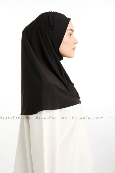 Ilay - Svart Sandy Turban Hijab