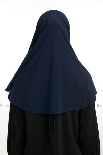 Ilay - Marinblå Sandy Turban Hijab