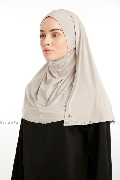 Ilay - Ljus Taupe Sandy Turban Hijab