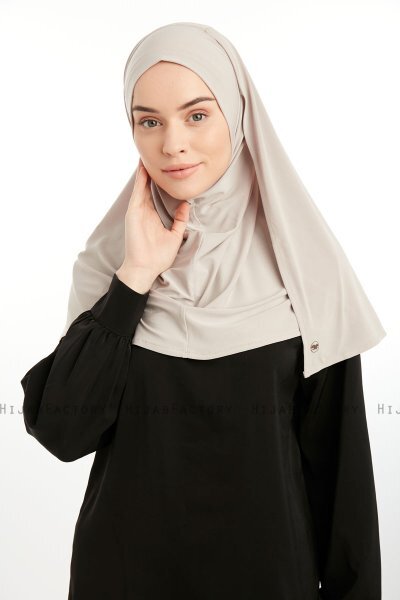 Ilay - Ljus Taupe Sandy Turban Hijab