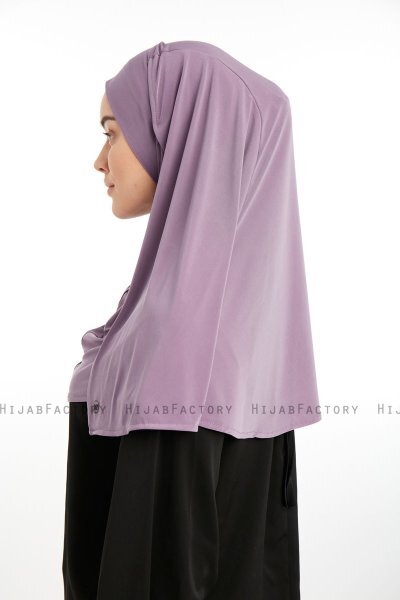 Ilay - Mörklila Sandy Turban Hijab