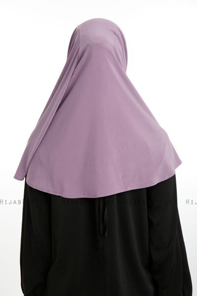 Ilay - Mörklila Sandy Turban Hijab