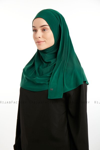 Ilay - Mörkgrön Sandy Turban Hijab