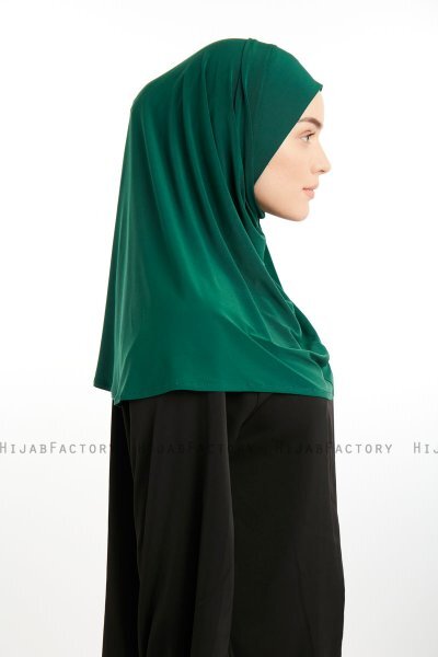 Ilay - Mörkgrön Sandy Turban Hijab