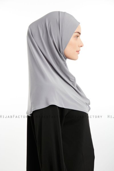 Ilay - Ljusgrå Sandy Turban Hijab