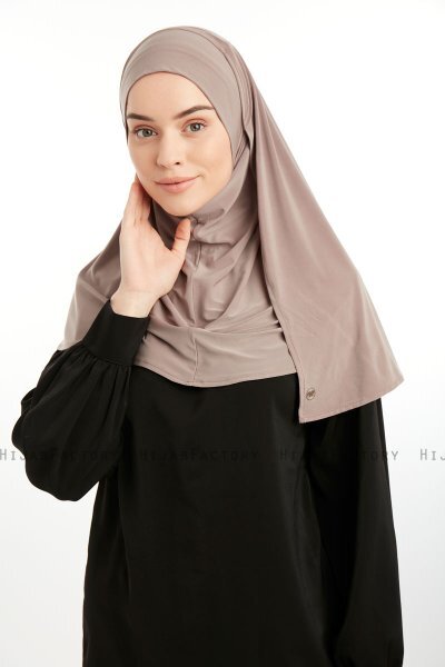 Ilay - Stengrå Sandy Turban Hijab