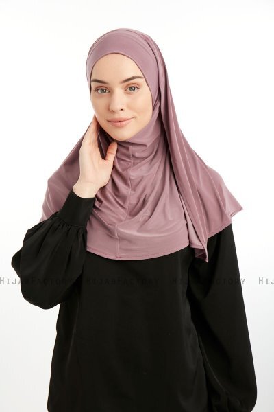 Ilay - Mörkrosa Sandy Turban Hijab