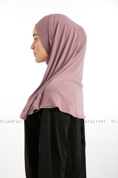 Ilay - Mörkrosa Sandy Turban Hijab