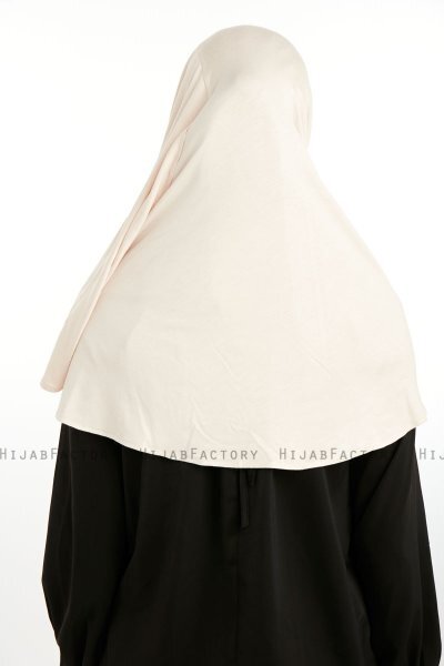 Feriha - Ljus Taupe Viskos Turban Hijab