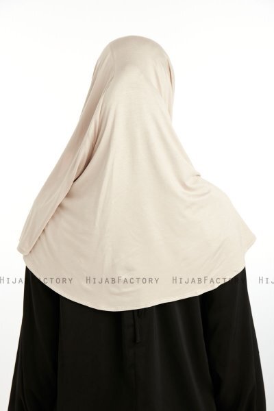 Feriha - Beige Viskos Turban Hijab