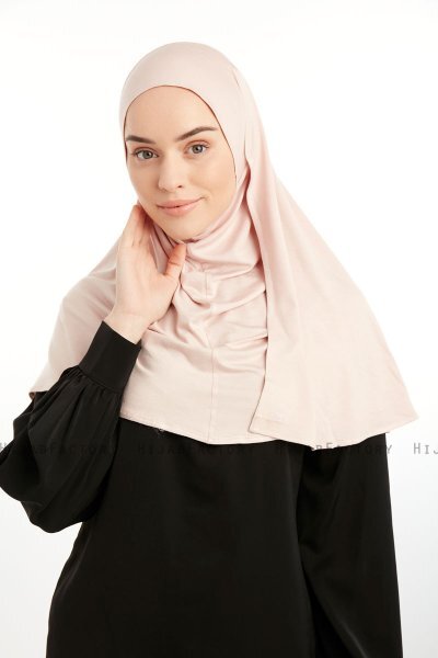 Feriha - Gammelrosa Viskos Turban Hijab