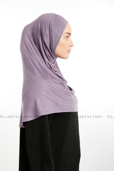 Feriha - Mörklila Viskos Turban Hijab