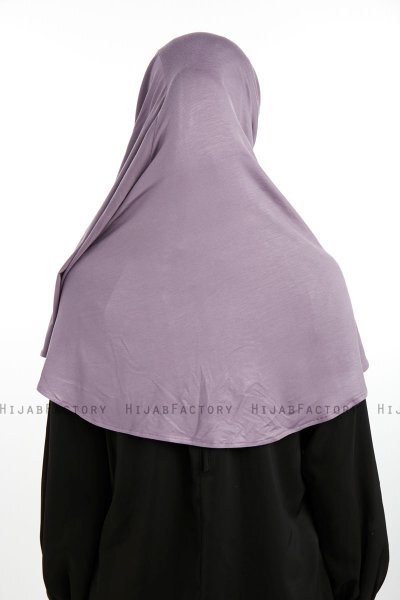 Feriha - Mörklila Viskos Turban Hijab