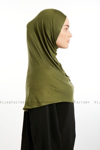 Feriha - Khaki Viskos Turban Hijab