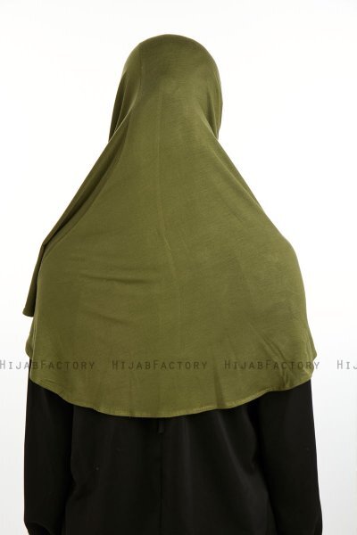 Feriha - Khaki Viskos Turban Hijab