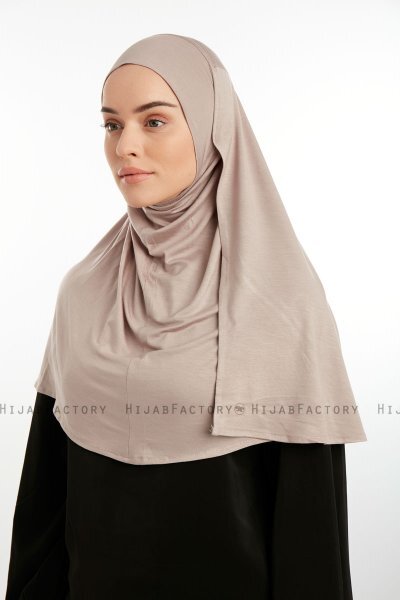 Feriha - Stengrå Viskos Turban Hijab