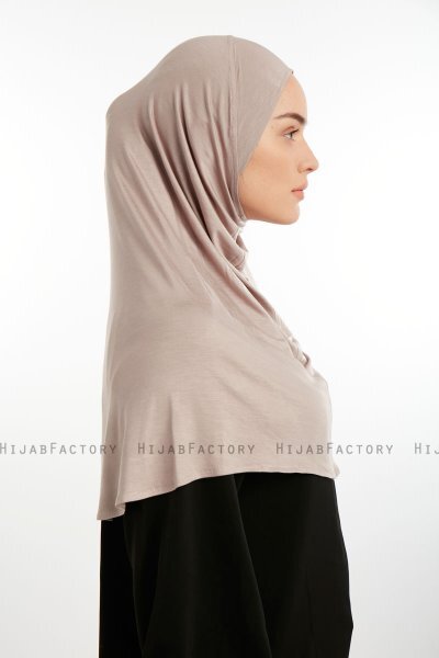 Feriha - Stengrå Viskos Turban Hijab