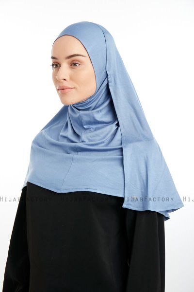 Feriha - Indigo Viskos Turban Hijab