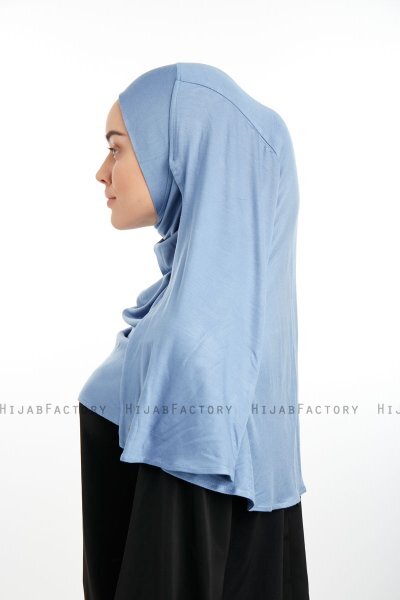 Feriha - Indigo Viskos Turban Hijab
