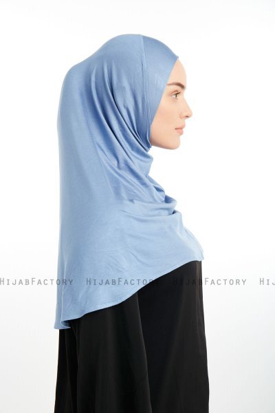 Feriha - Indigo Viskos Turban Hijab