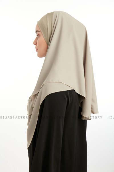 Bengi - Grön Micro Krep Turban Hijab