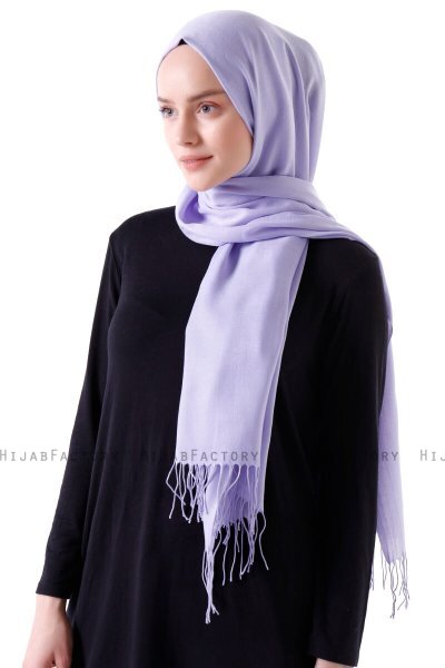 Demet - Ljuslila Pashmina Hijab
