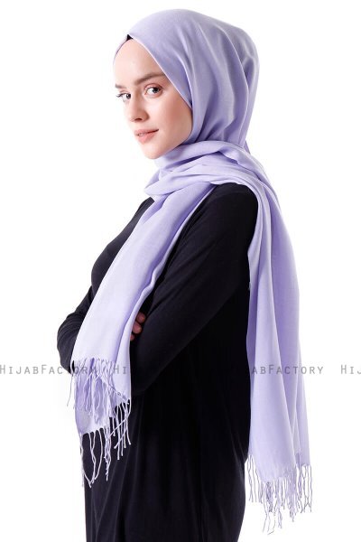 Demet - Ljuslila Pashmina Hijab