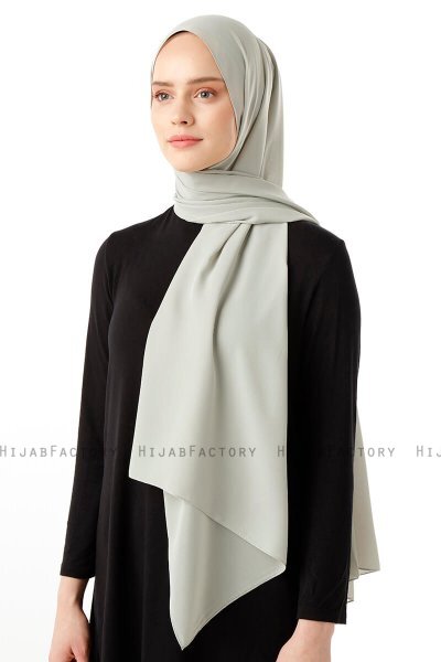 Hadise - Grön Chiffon Hijab
