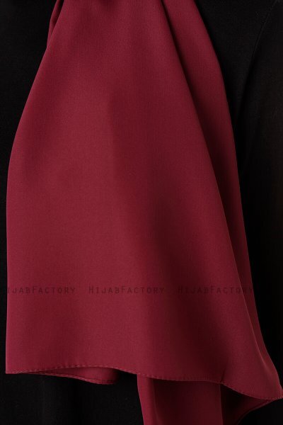 Hadise - Plommon Chiffon Hijab