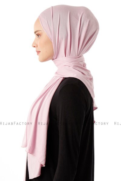 Neylan - Ljusrosa Basic Jersey Hijab