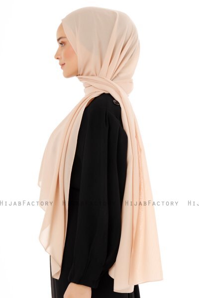 Esra - Gammelrosa Chiffon Hijab