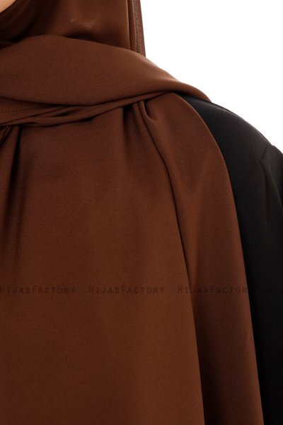 Esra - Brun Chiffon Hijab