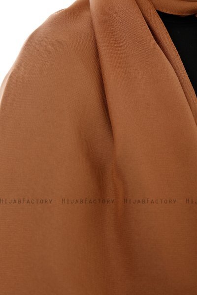 Esra - Ljusbrun Chiffon Hijab