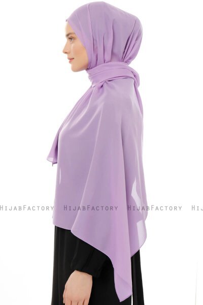 Esra - Ljuslila Chiffon Hijab