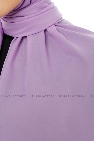Esra - Ljuslila Chiffon Hijab