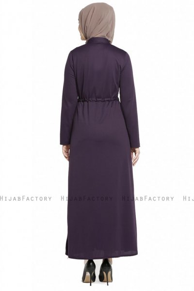 Emine - Lila Abaya - Miss Cazibe