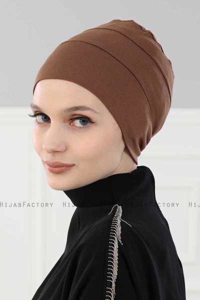 Stella - Caramel Bomull Turban