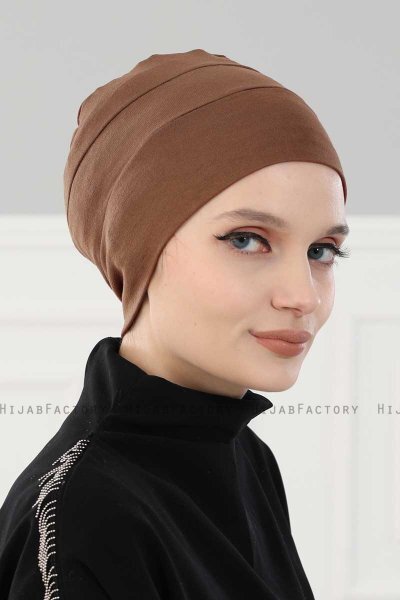 Stella - Caramel Bomull Turban