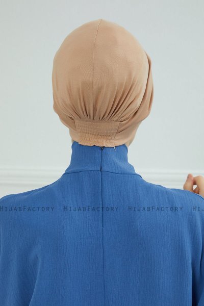 Astrid - Sand Bomull Turban