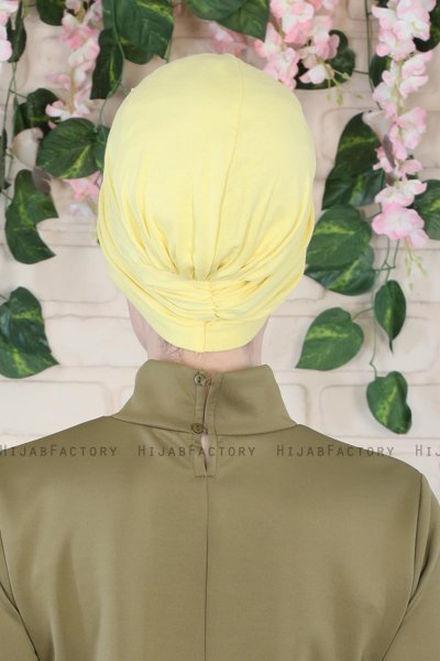 Agnes - Gul Bomull Turban - Ayse Turban