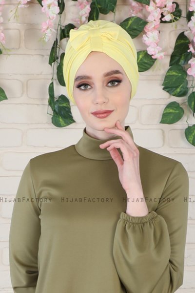 Agnes - Gul Bomull Turban - Ayse Turban