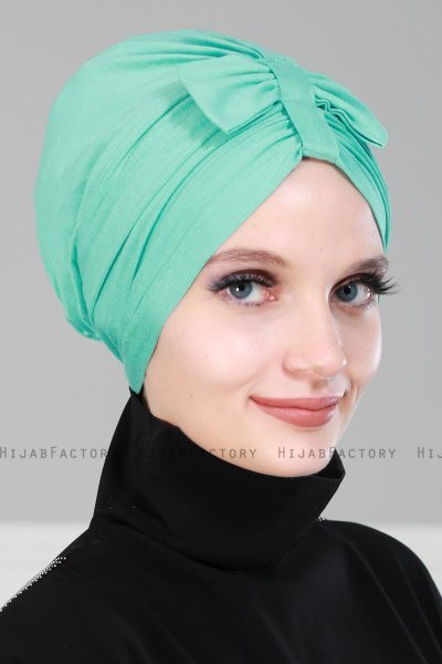 Agnes - Turkos Bomull Turban - Ayse Turban