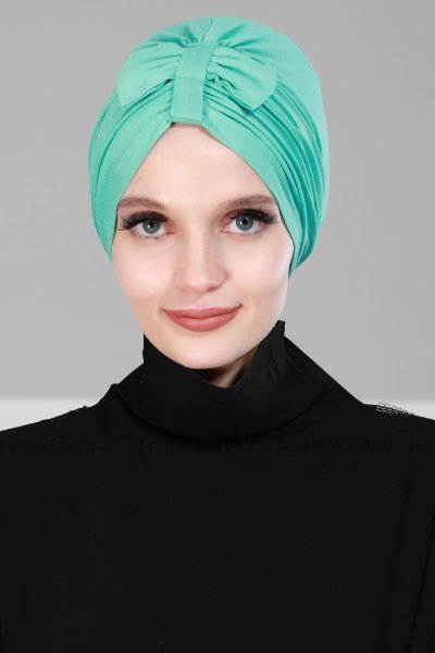 Agnes - Turkos Bomull Turban - Ayse Turban
