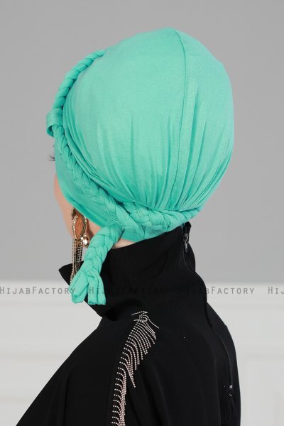 Olivia - Turkos Bomull Turban - Ayse Turban